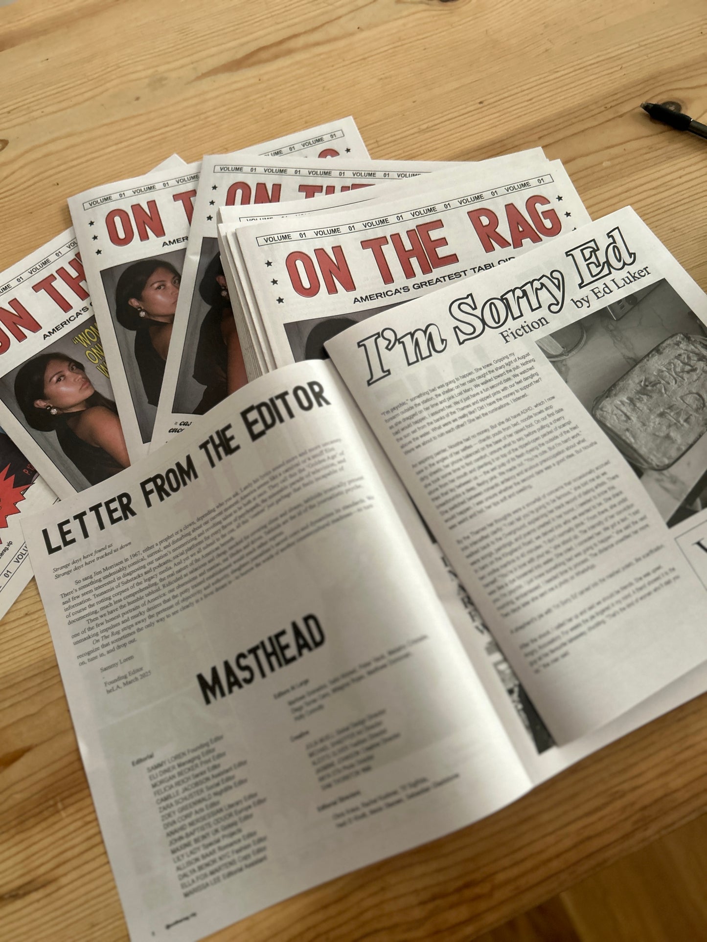 On The Rag Volume 01