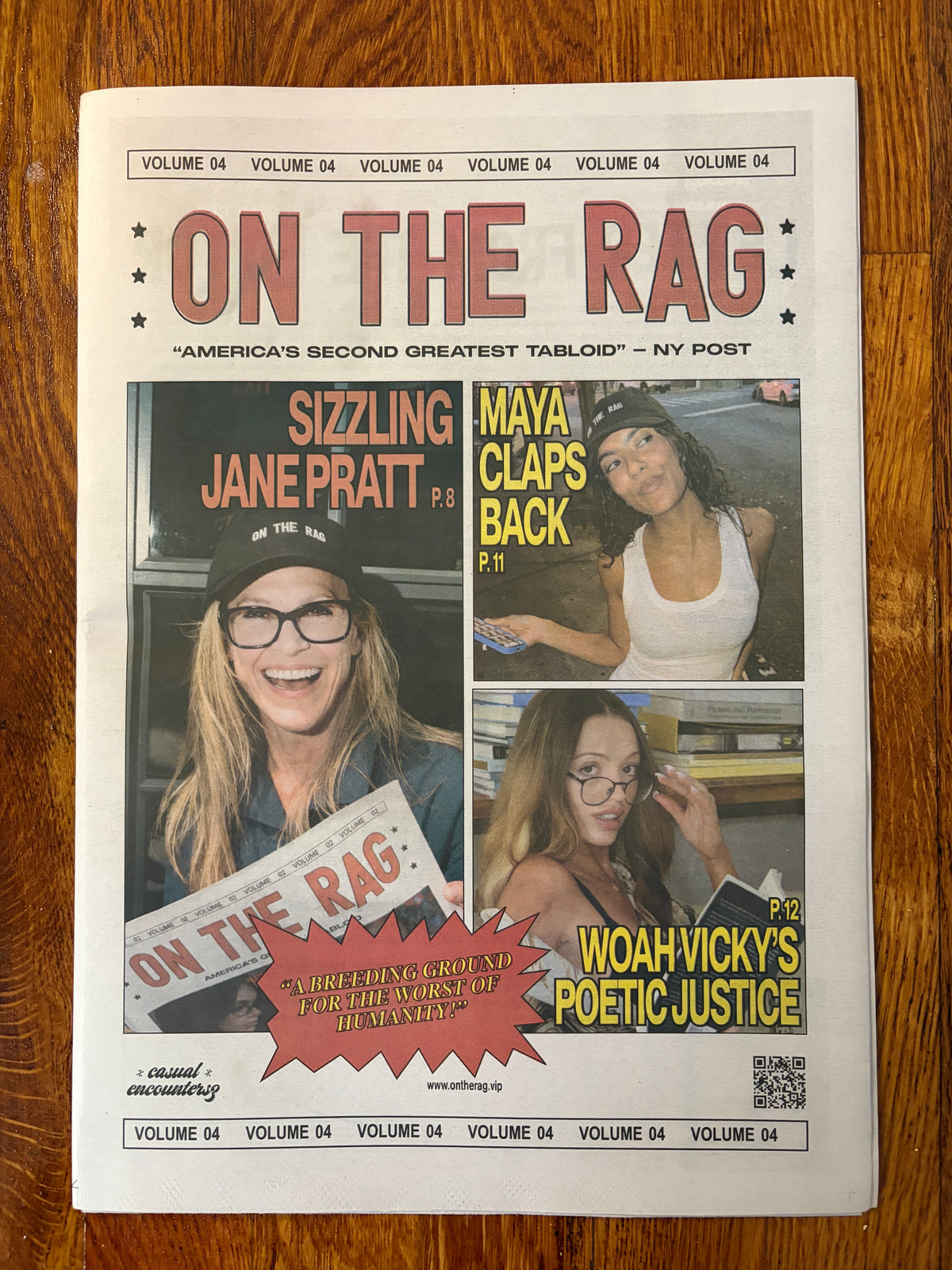On The Rag — Annual Subscription