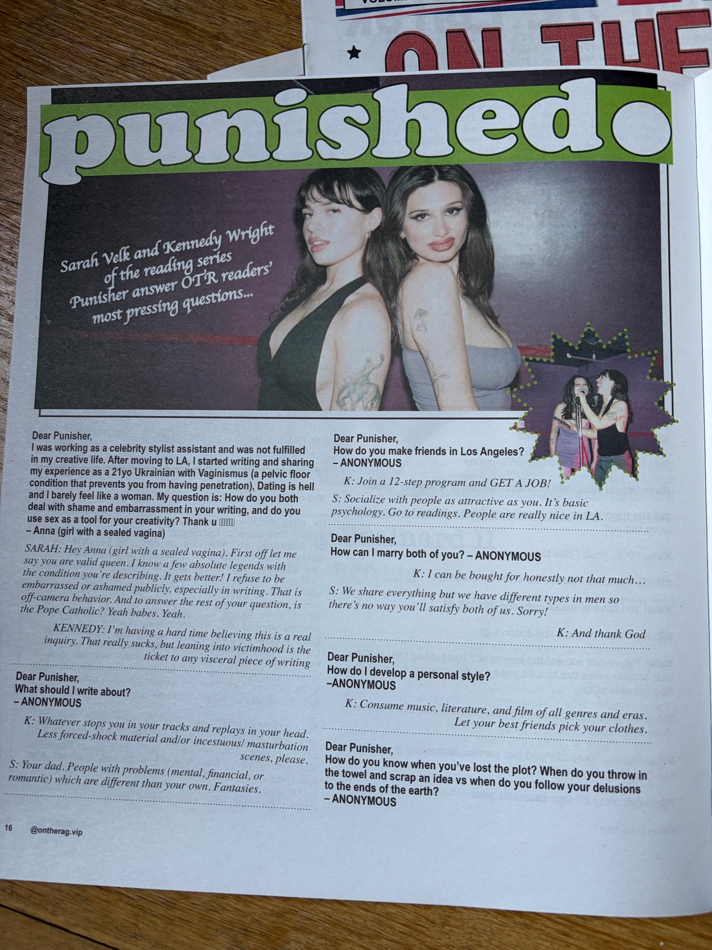 On The Rag Volume 03 - Special London Issue